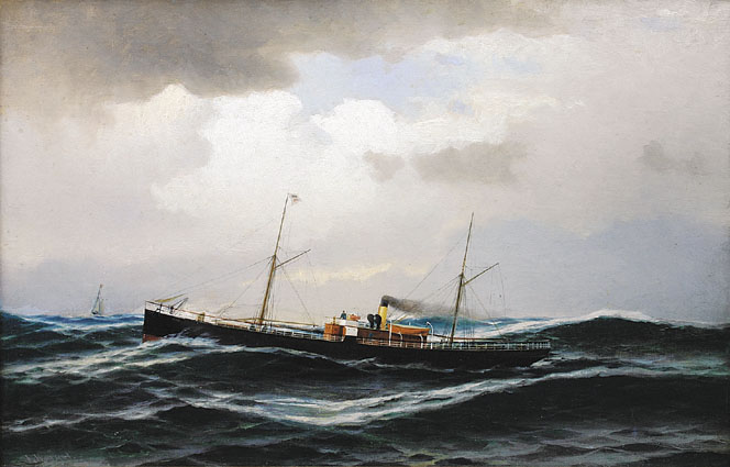 M.S. 'Paul' on Sea