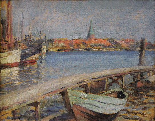 "A view on Travemünde"