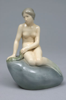 A fairy tale figure 'the little mermaid'