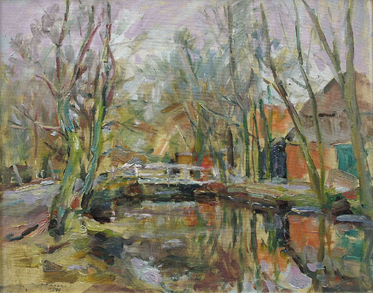 "A watermill near Lüneburg"