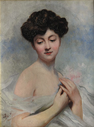 Portrait of a young woman