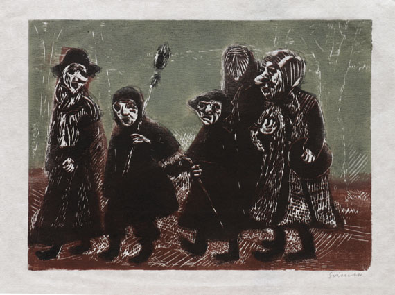 Willem Grimm - "Five night-hawks" (Rummelpotters in the darkness) "Five night-hawks" (Rummelpotters in the darkness)