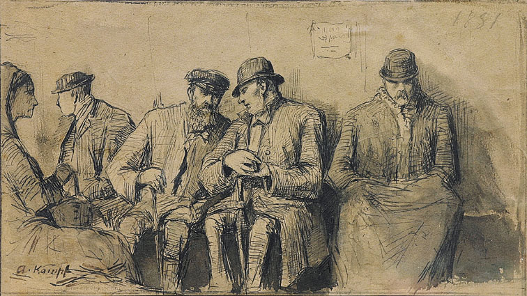 Arthur Kampf - "At the tooth-drawer's" "At the tooth-drawer's"