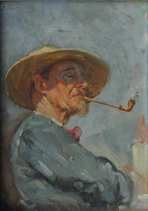 Portrait of the artist