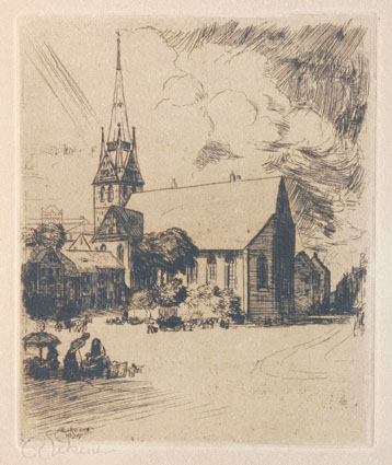 "St.Nikolai Church in Flensburg"