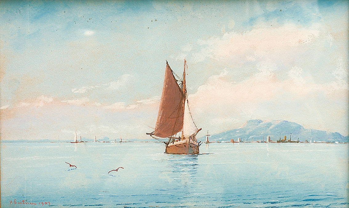 "Fischerboot bei Stavanger, Norwegen"
