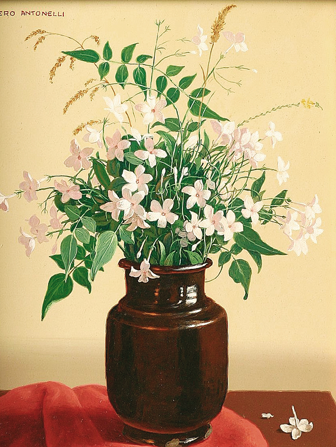 A flower stillife with jasmine