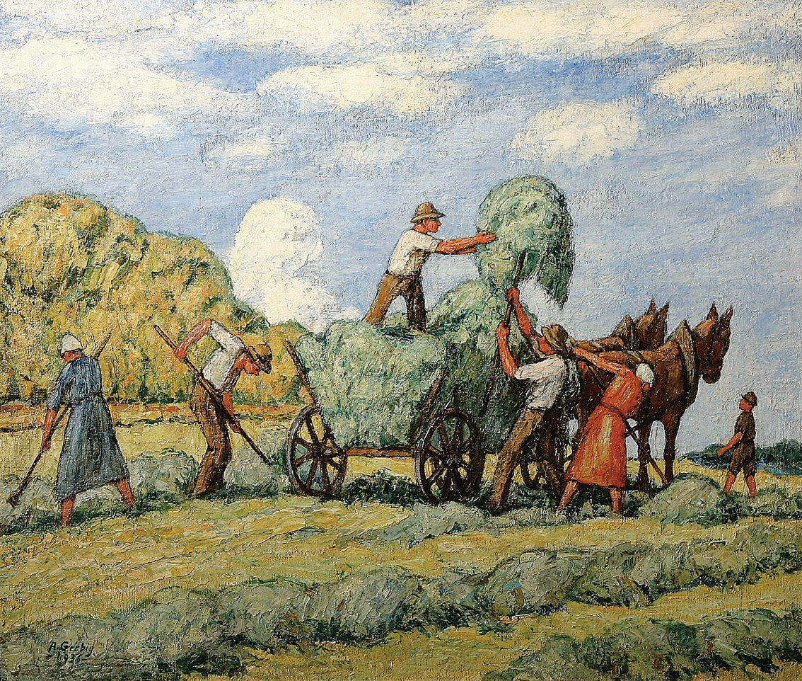"Hay-harvest"
