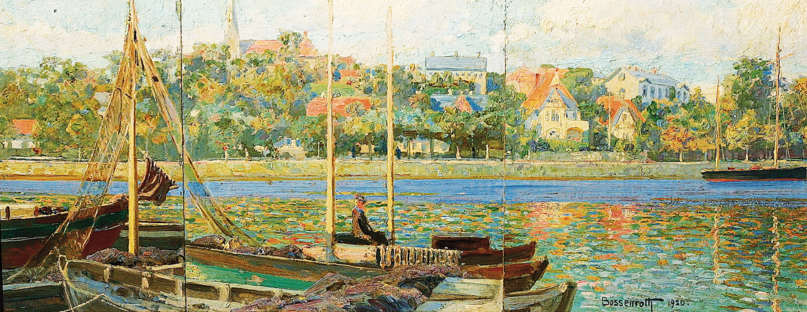 "A prospect of Borby (Eckernförde)"