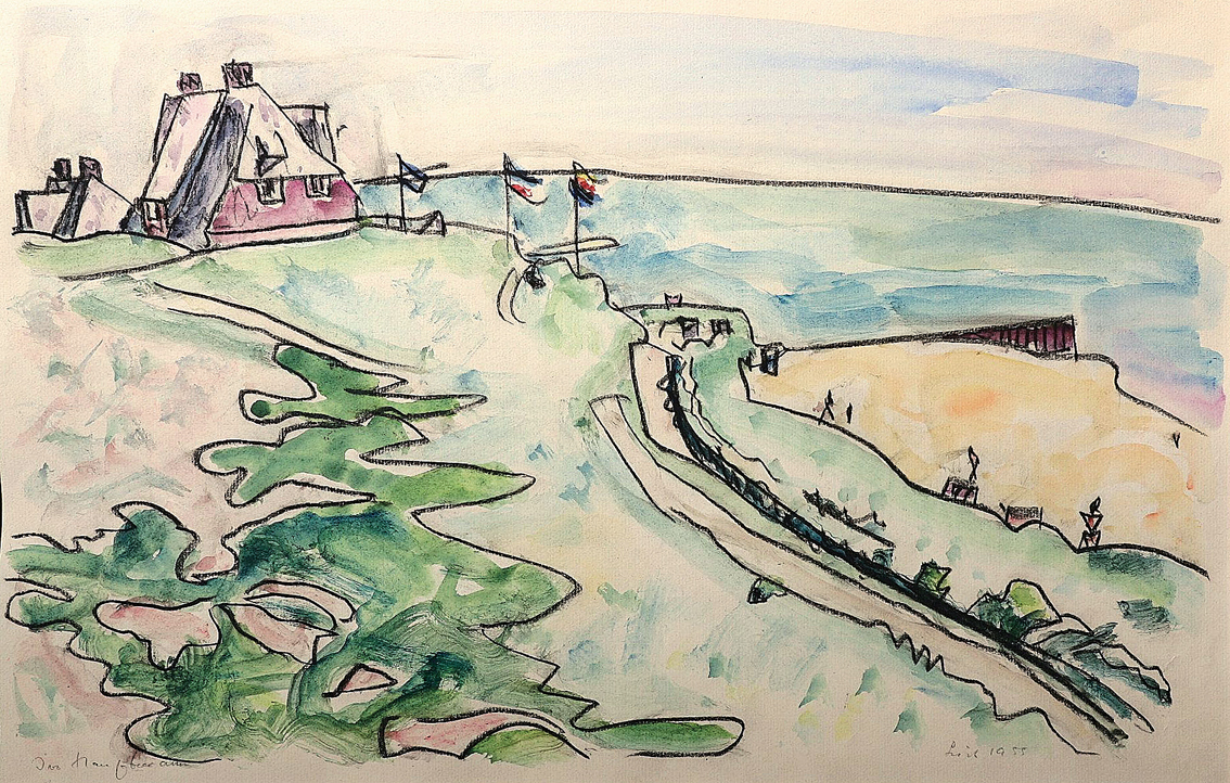 "Sylt: a view on the shore near List"
