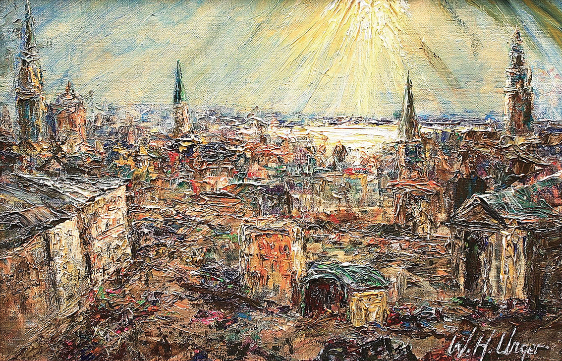 "A panoramic prospect of Hamburg"
