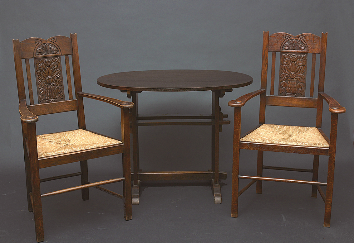 A set of Worpsweder furniture