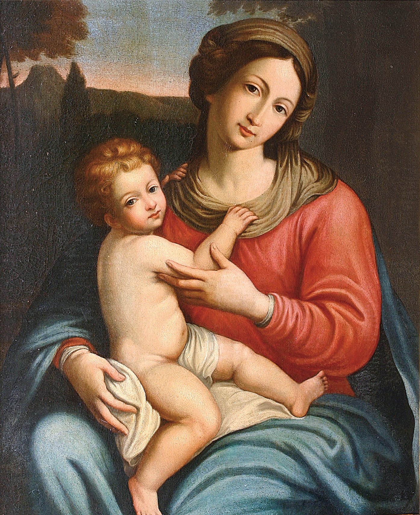 "Saint Mary with the Child"