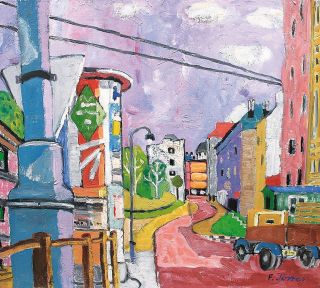 Felicia Jörres - 'A Street View in Hamburg-St.Pauli' 'A Street View in Hamburg-St.Pauli'