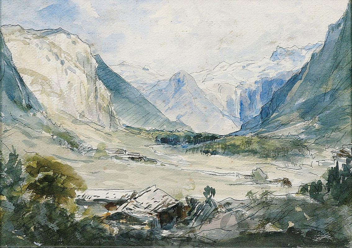 Blick vom Königsee in Richtung Obersee