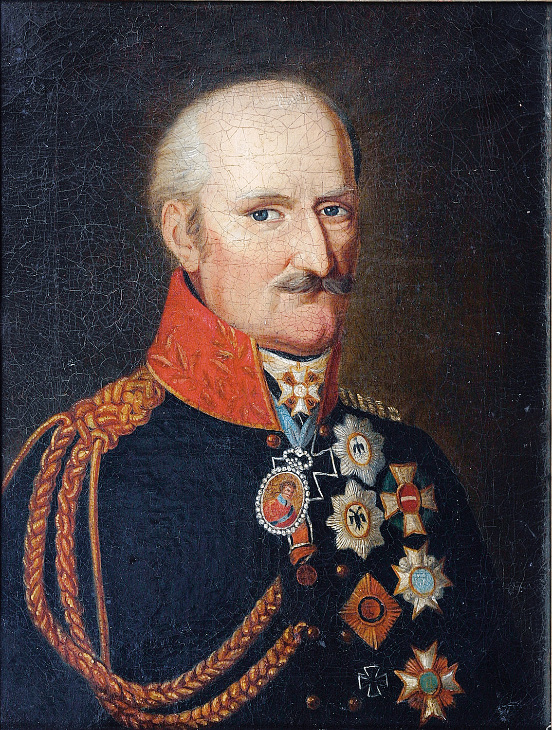 Portrait: Gebhardt Leberecht Fürst Blücher von Wahlstatt (1742-1819)