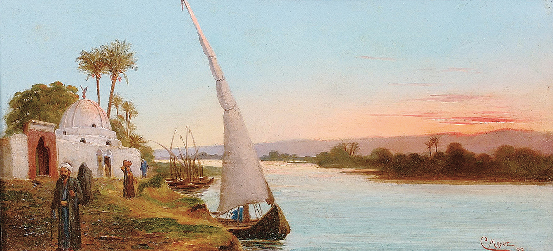 Feluccas on the Nile