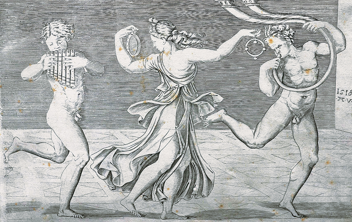 The triumphal proocession of Silenus