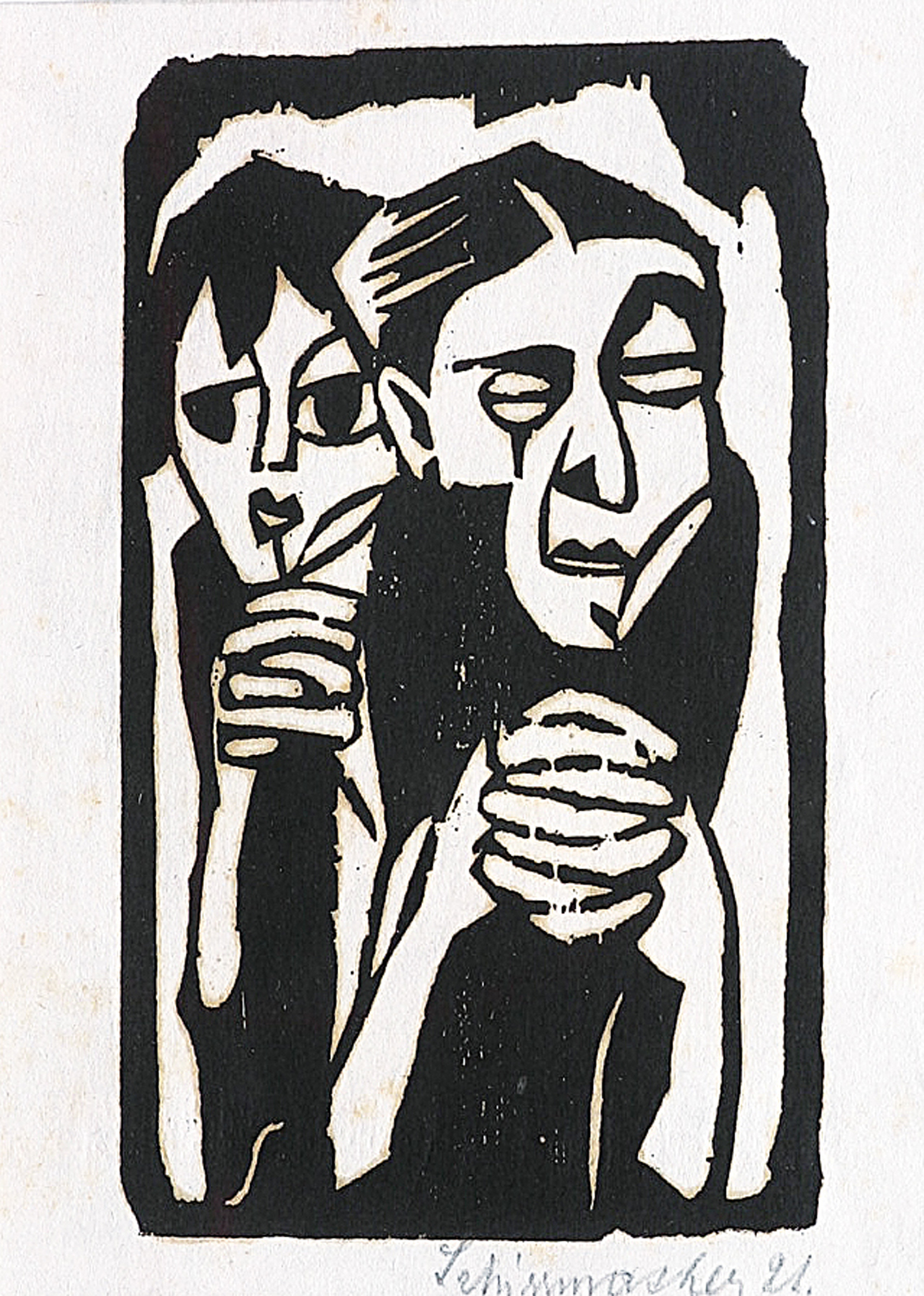 Fritz Schirrmacher - Two persons Two persons