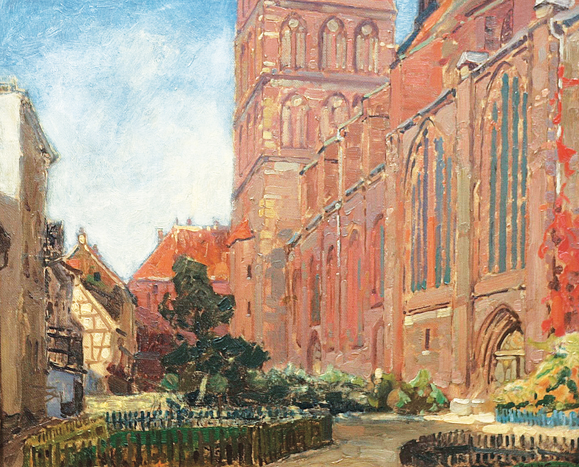 The church of St. Nikolai in Stralsund