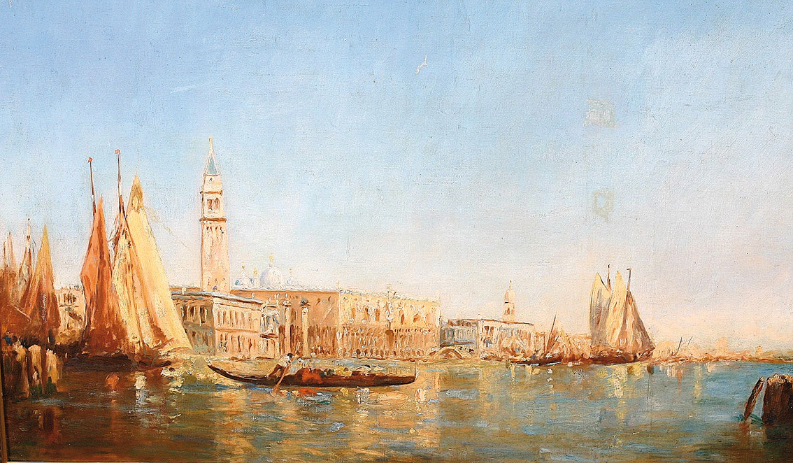 View of the Palazzo Ducale in Venice