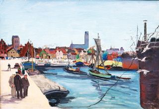 The harbour in Wismar