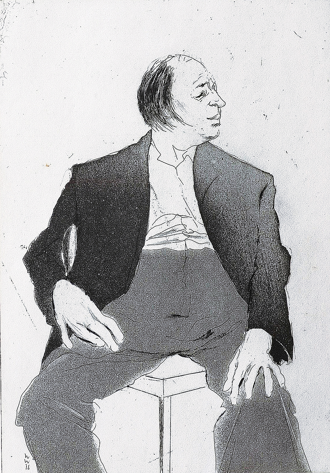 Portrait of the artist 'Wilhelm M. Busch'