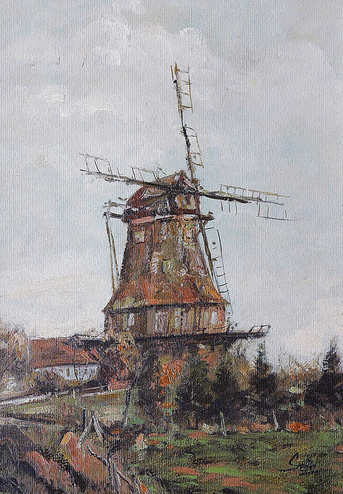 A windmill