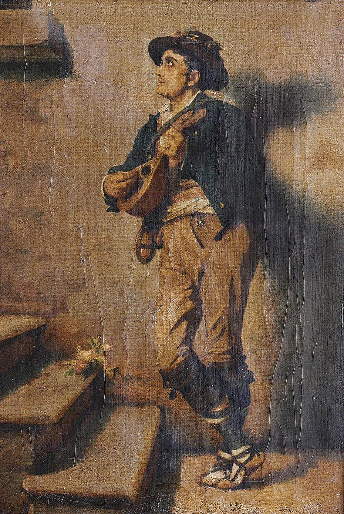 Alexandre Nestor Nicolas Robert - The lute player The lute player