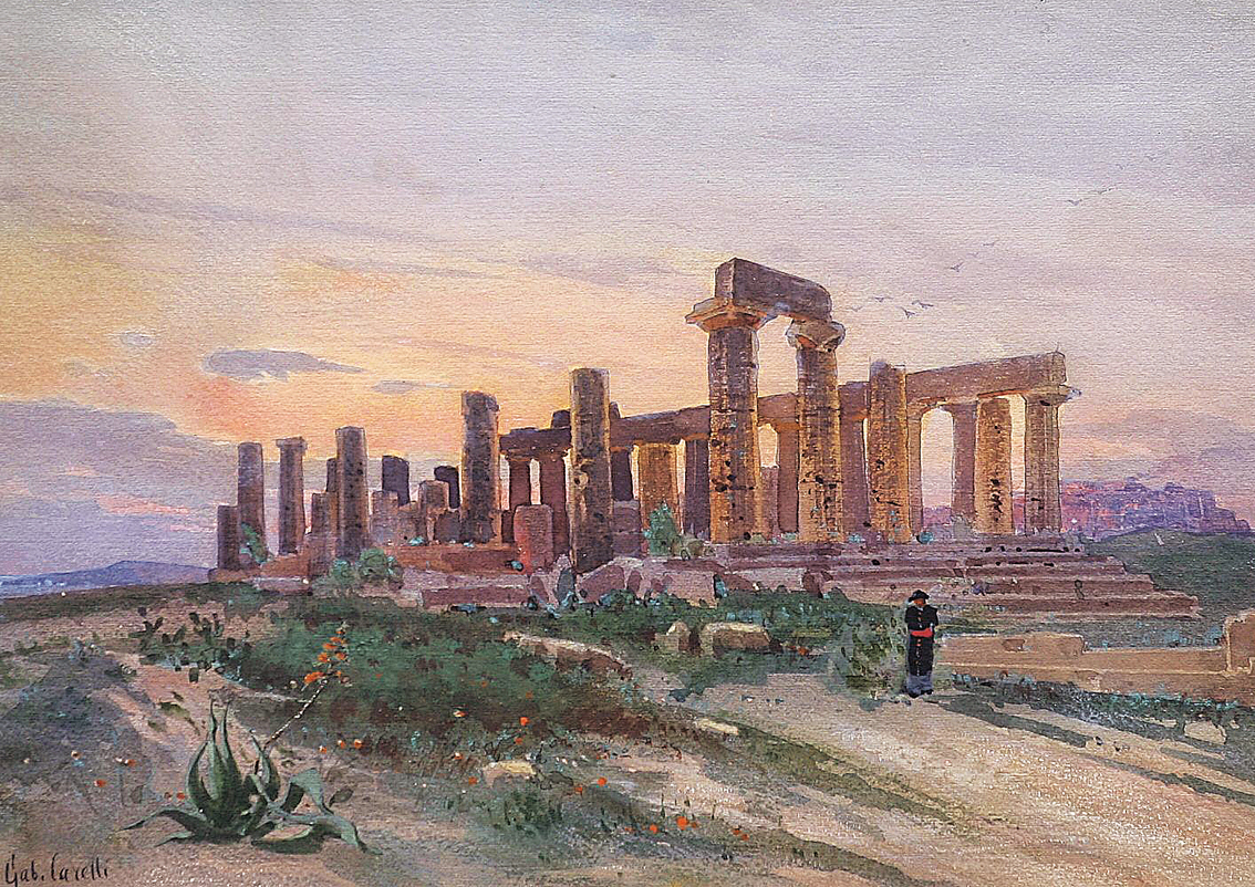 The temple in Paestum