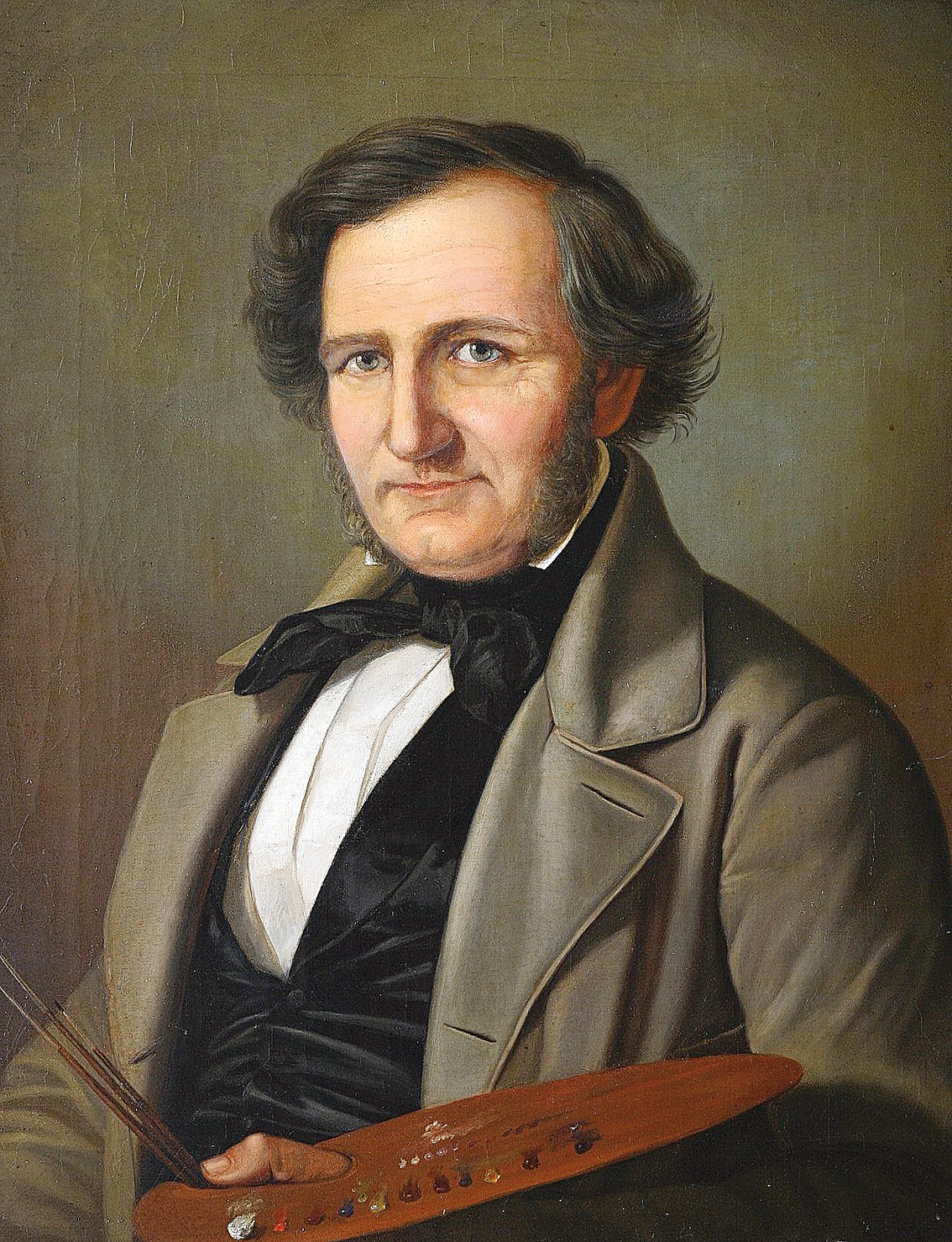 A portrait of Johan Laurents Jensen
