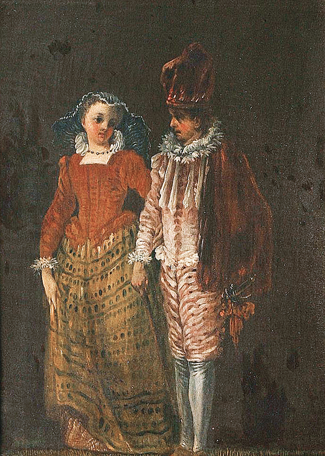 Portrait of an elegant couple