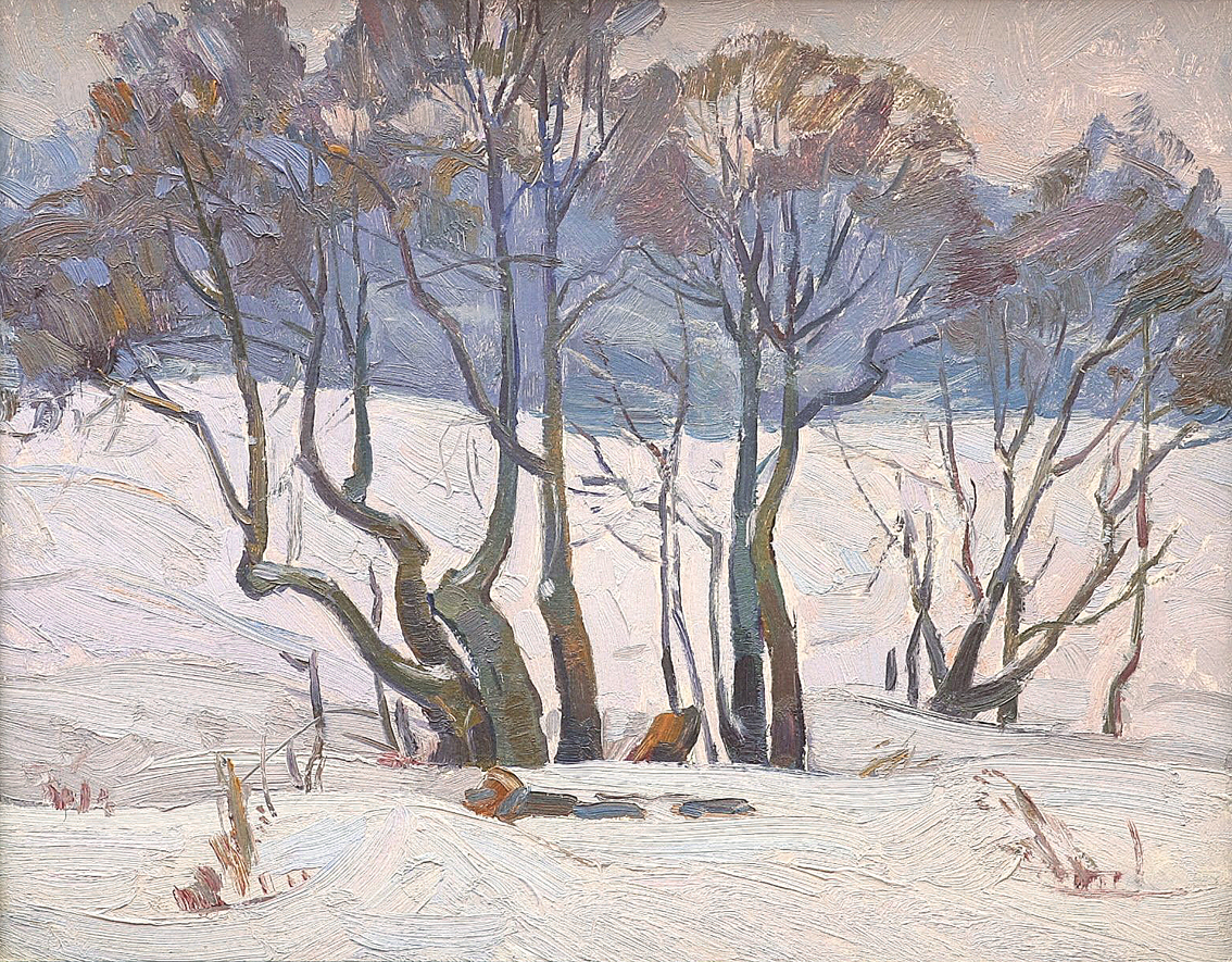 Nikolaj Trindik - Trees in the snow Trees in the snow