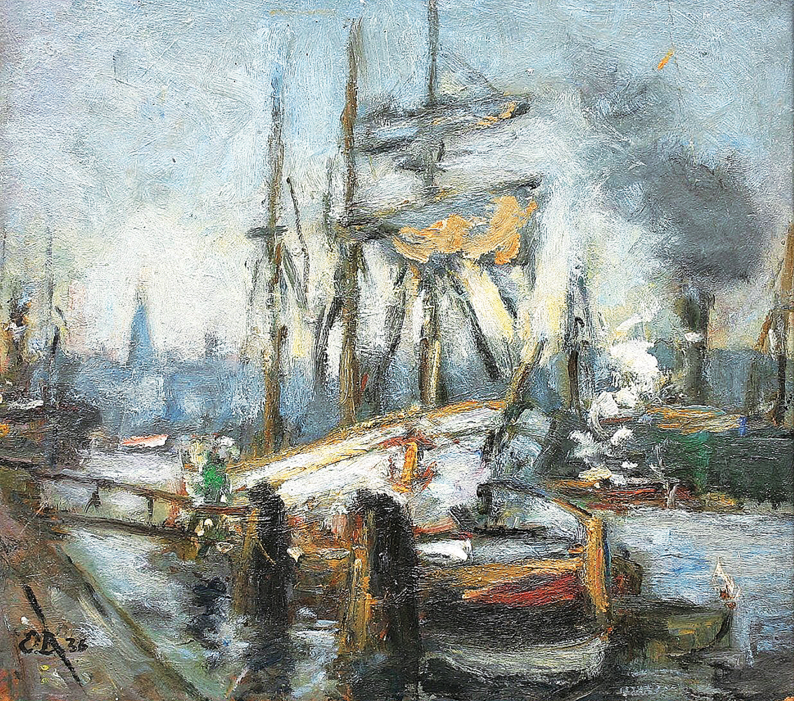 Hafen von Stettin