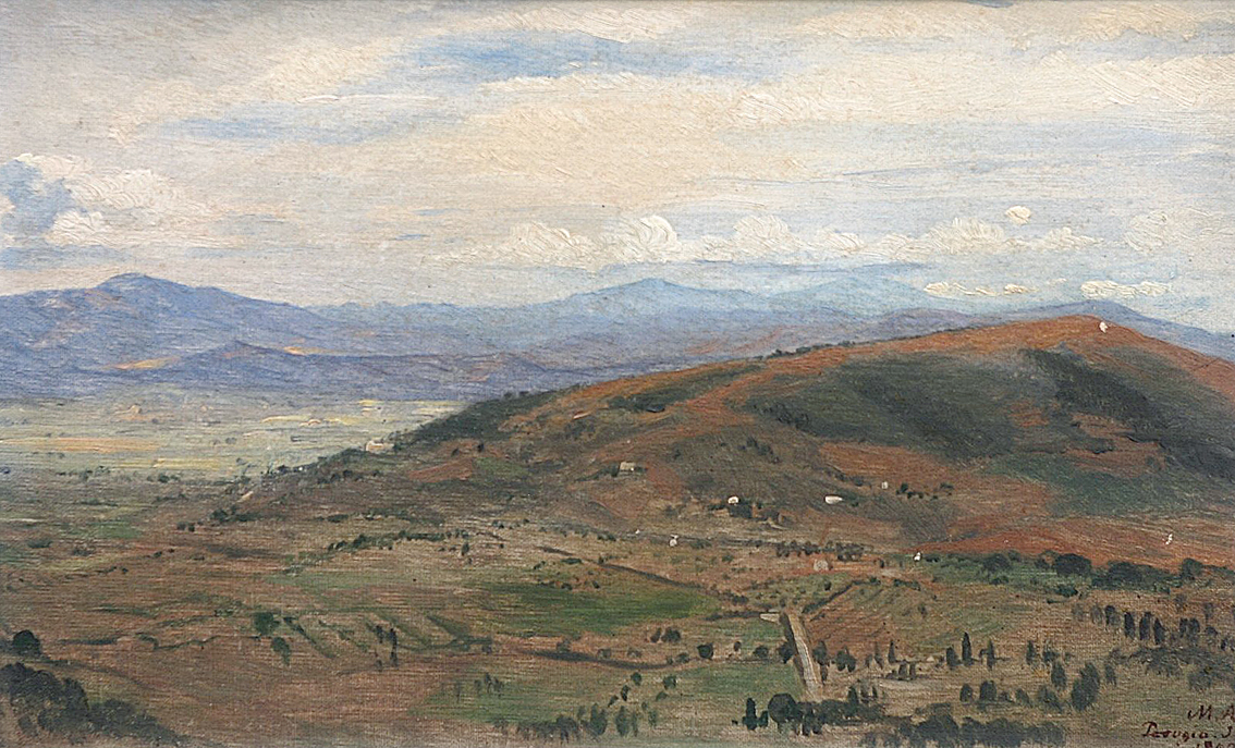 A view of the landscape near Perugia