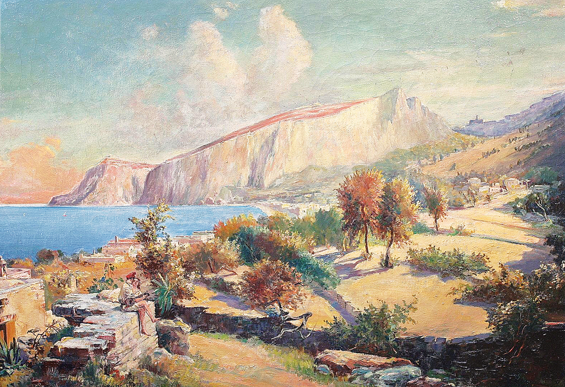 Panoramablick auf Capri
