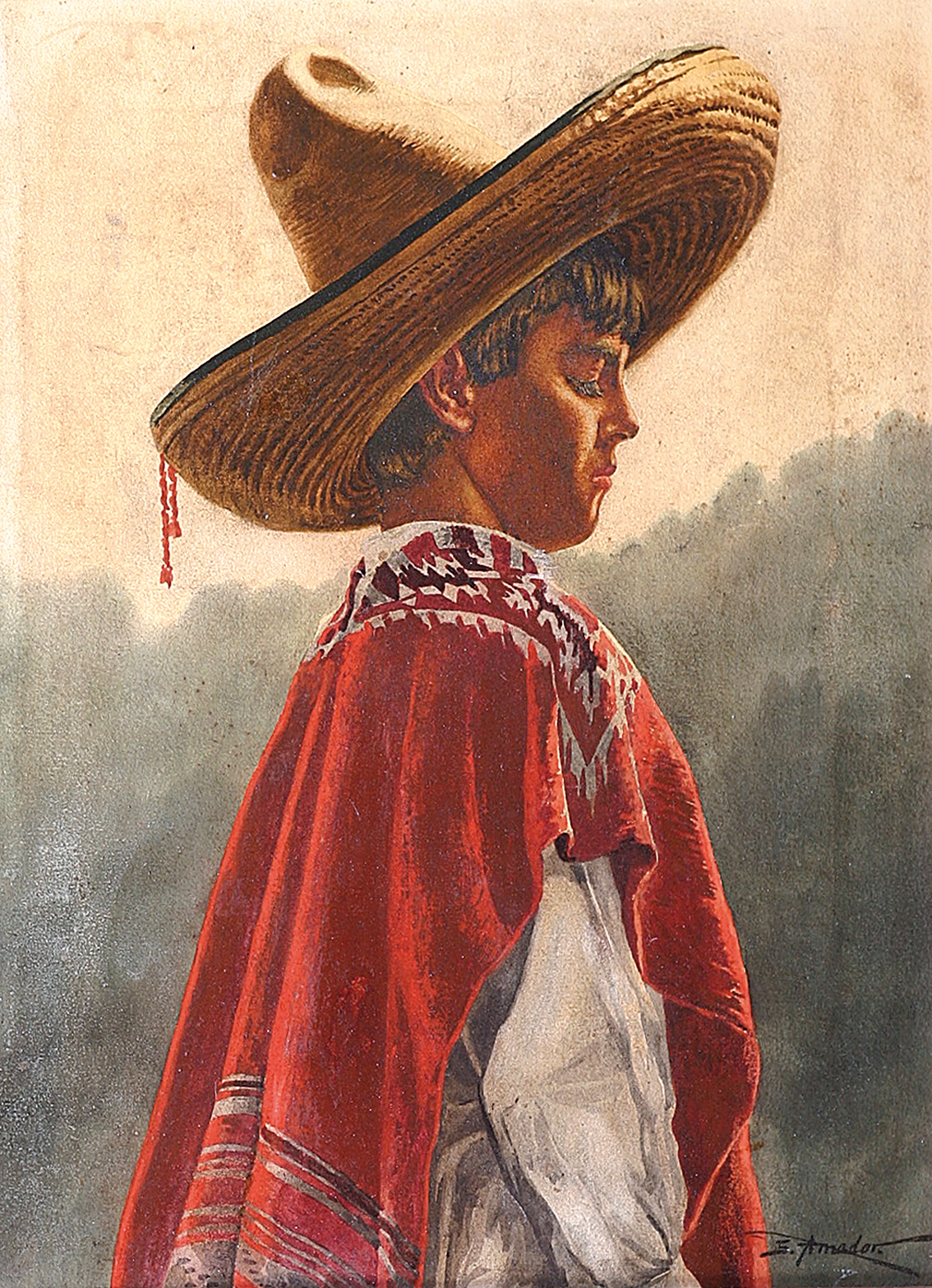 A young Mexican