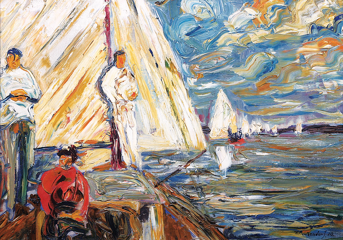 A sailing regatta