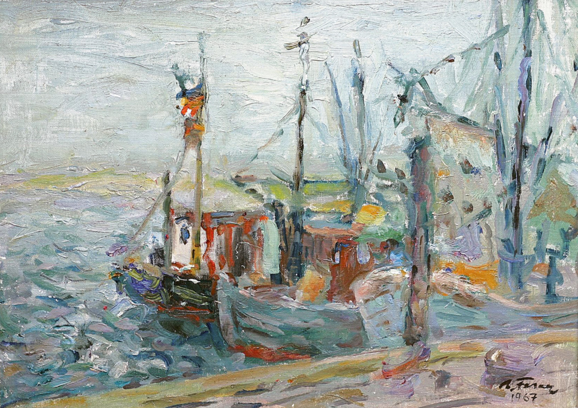 Fishing boats near Dorum