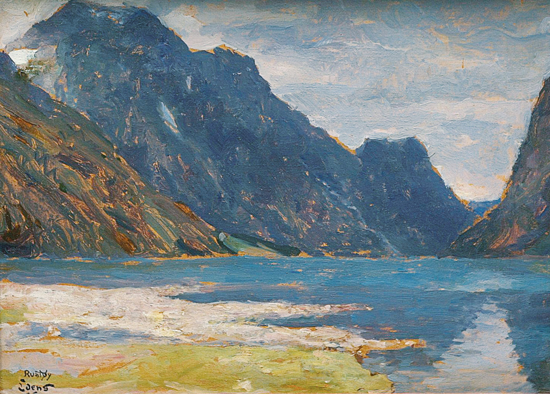 Landschaft bei Rustøy