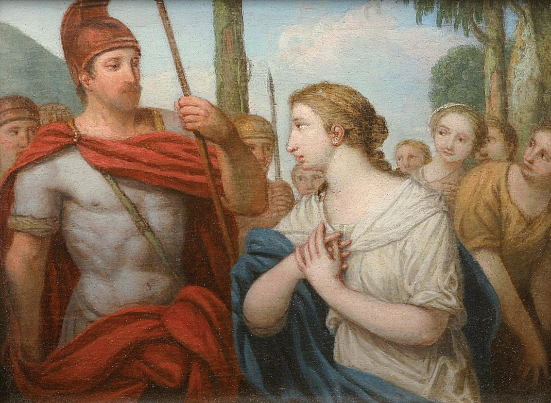 Begegnung von Dido und Aeneas