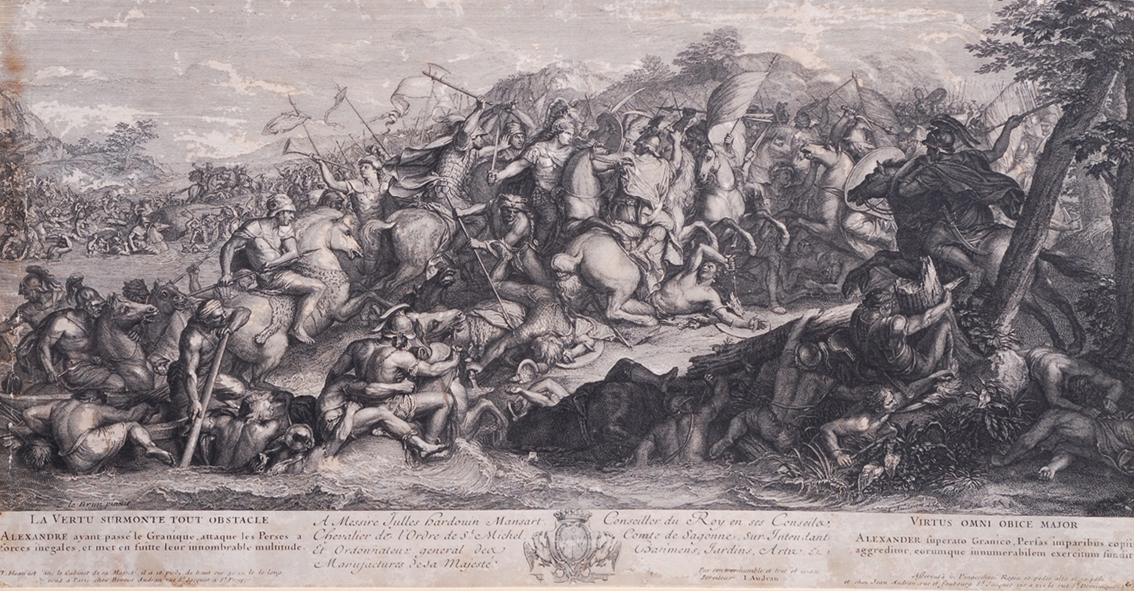 The victory of Alexander at Granikos