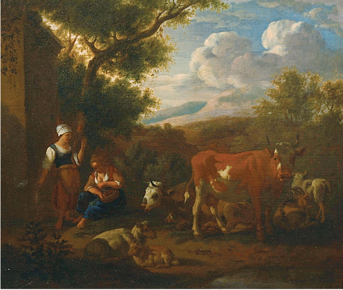 A pastoral scene
