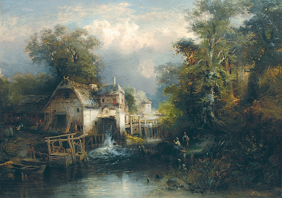 A water mill