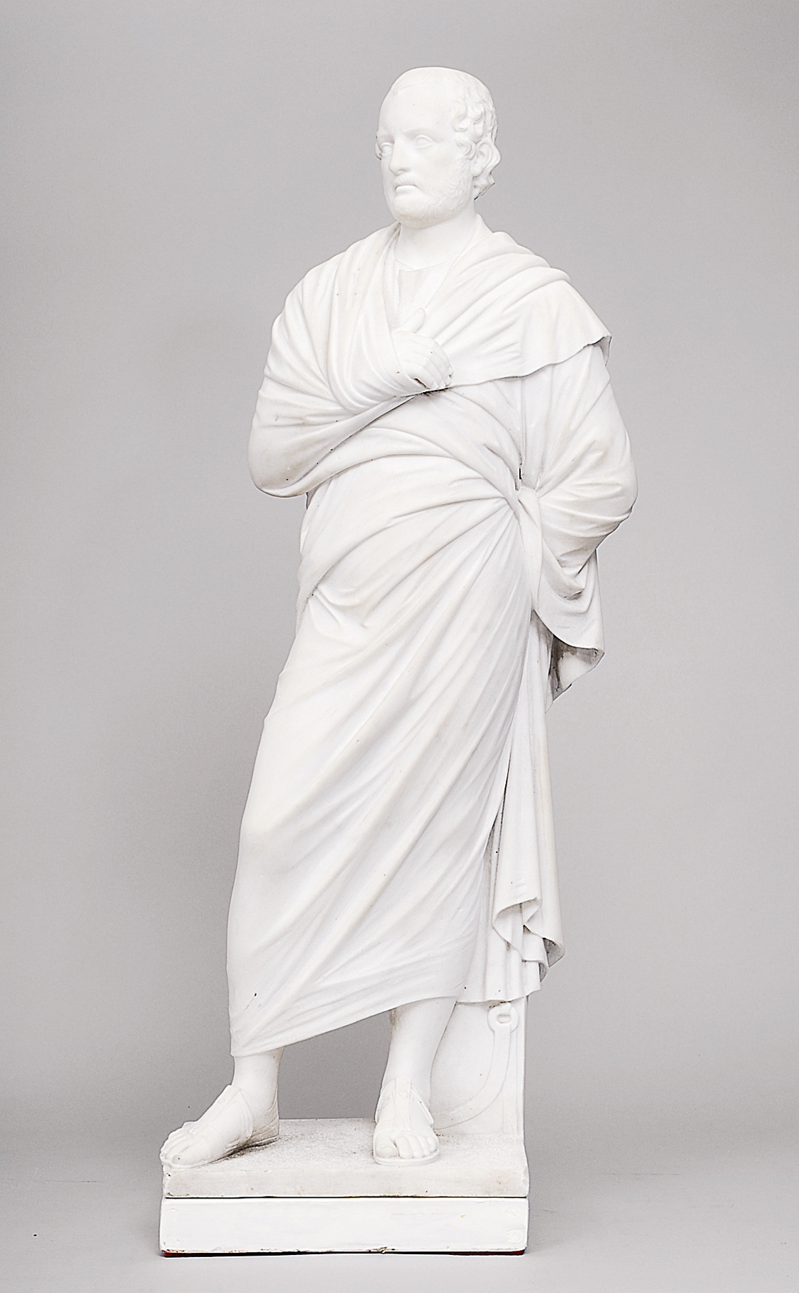 An extraordinary marble sculpture 'Aischines'