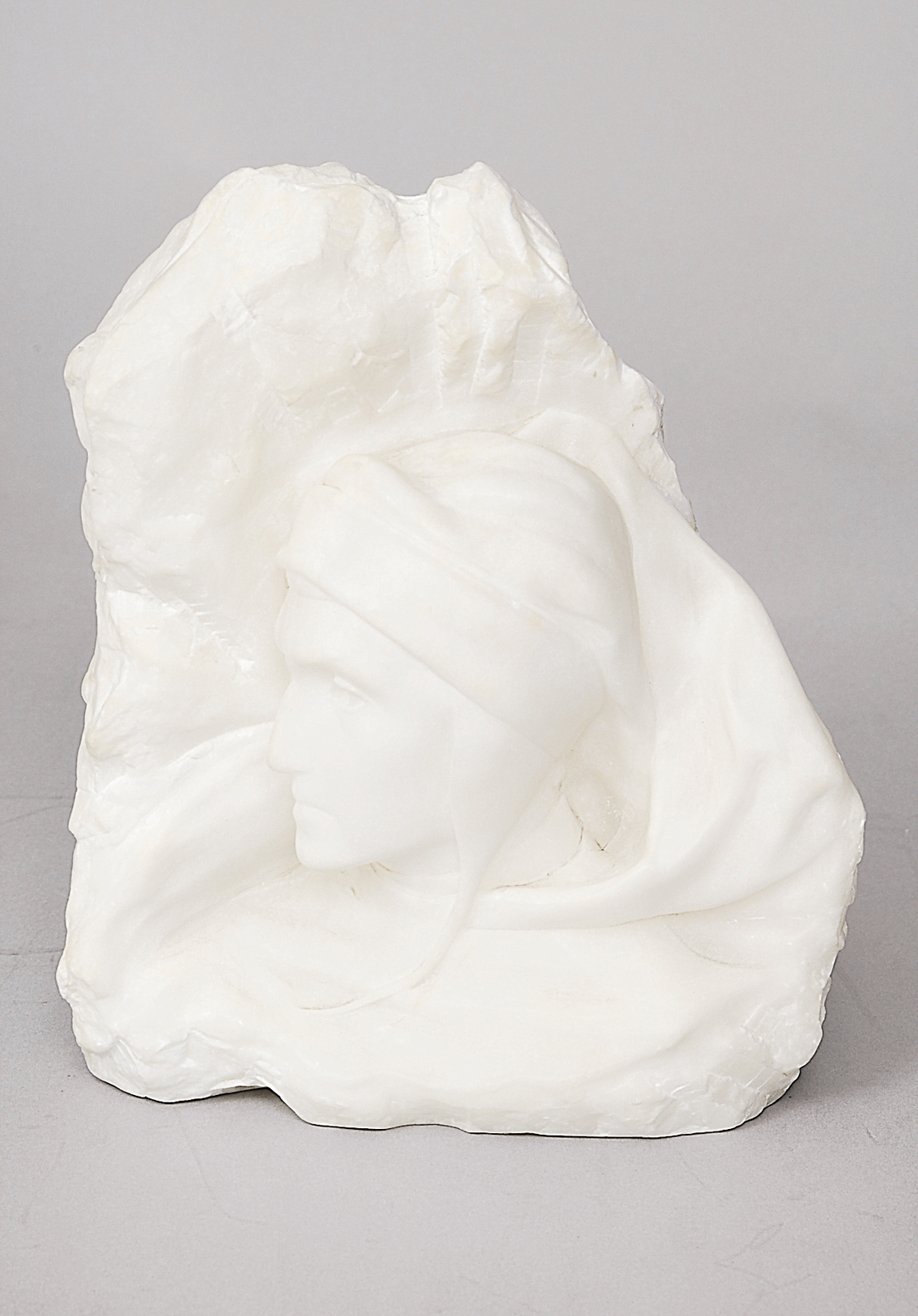 Alabaster-Skulptur 'Dante'