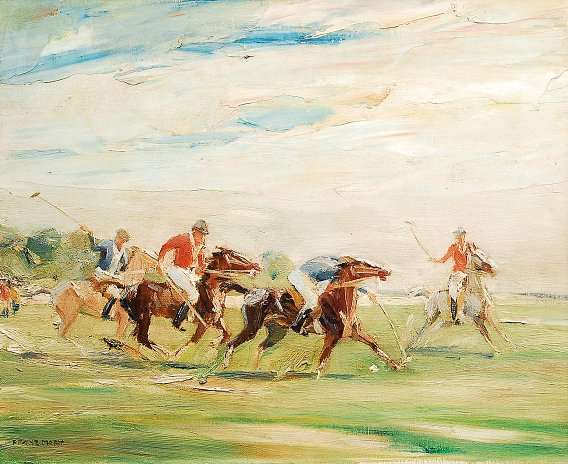 Playing polo