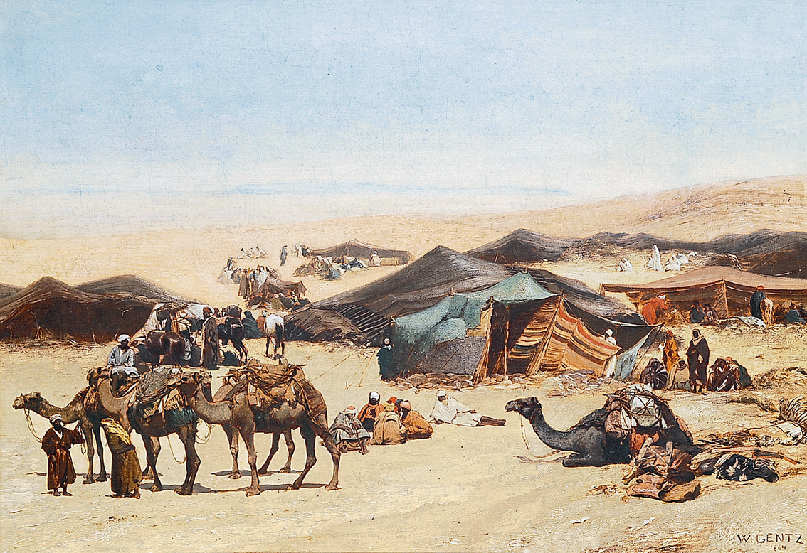 A Beduin campsite