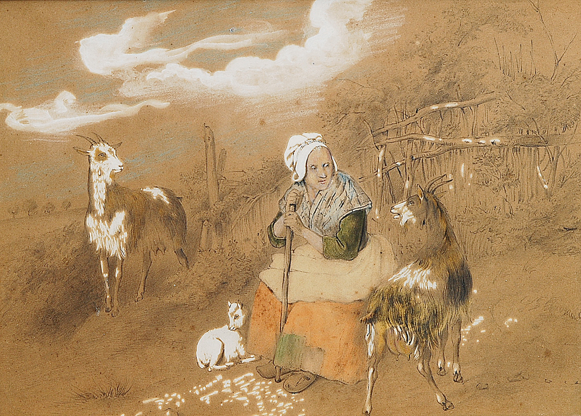 A goatherd