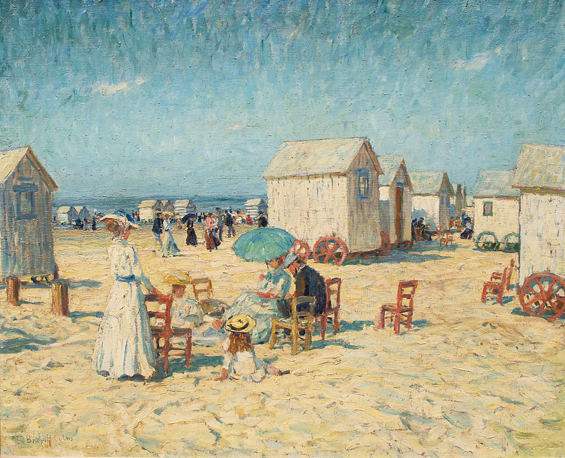On the beach